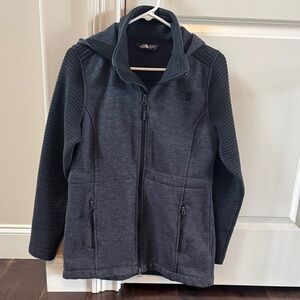 The North Face Women’s Indi Gray Hooded Jacket Medium